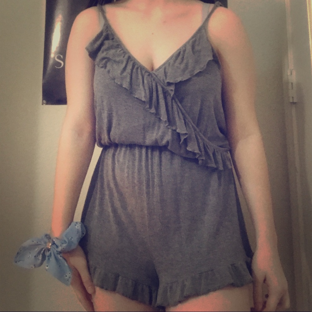 Grey Romper